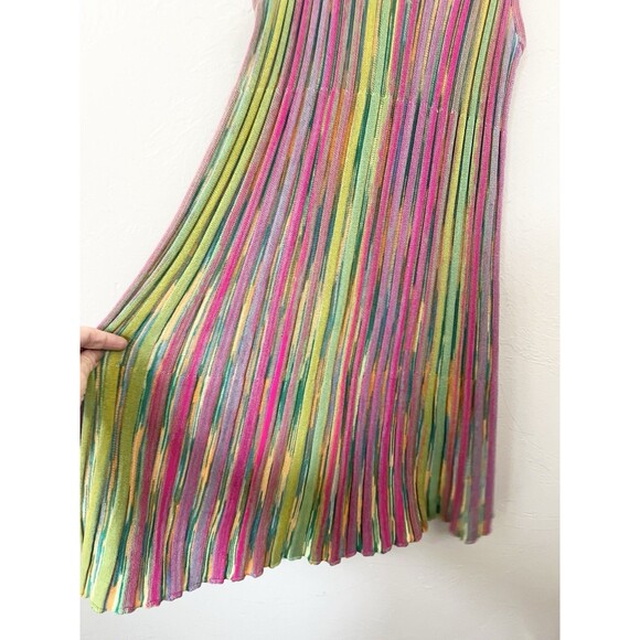 Daily Practice by Anthropologie Ribbed Sweater Mini Dress NWOT Size Medium Pink - Picture 6 of 11